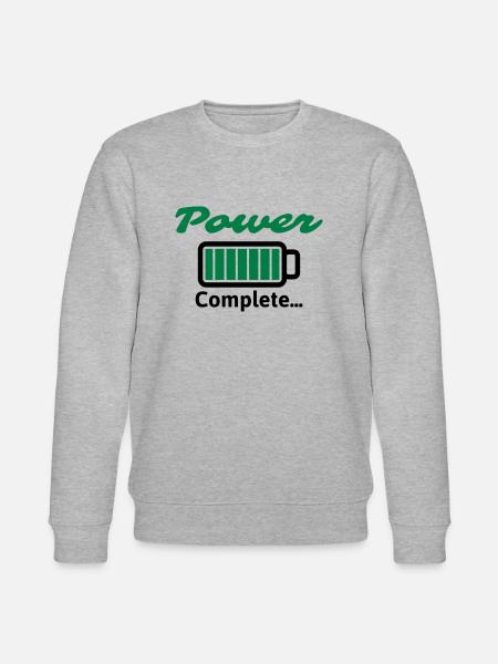 Power Complete ... - Stanley/Stella CHANGER Unisex Organic Sweatshirt - heather grey