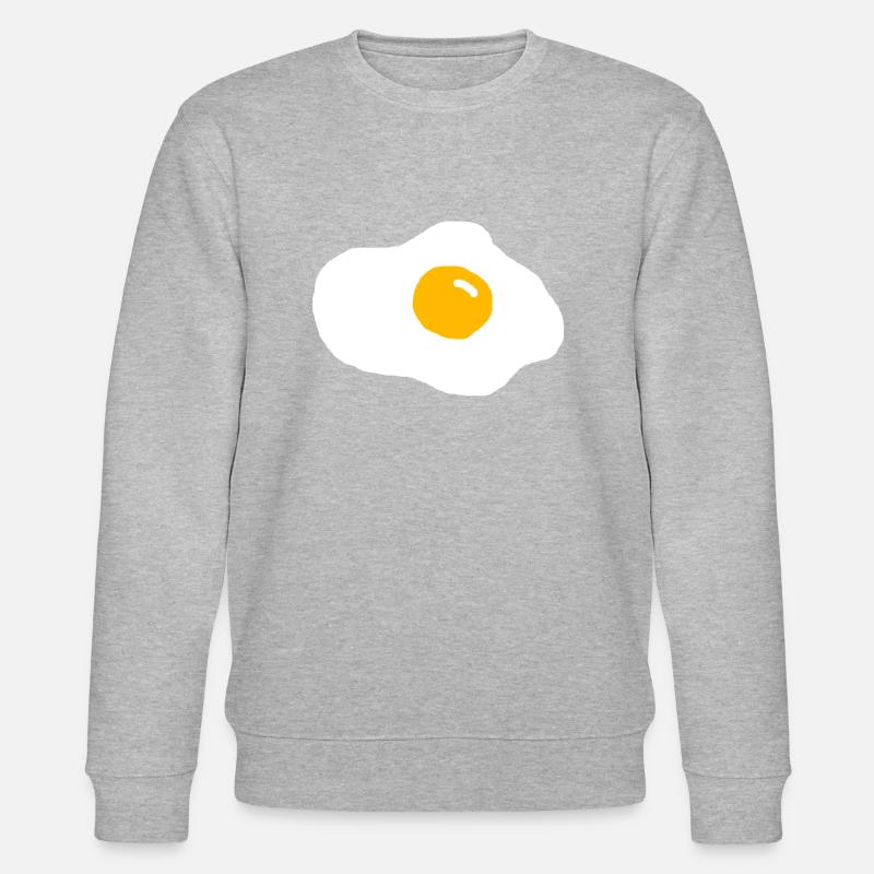 Spiegelei - Stanley/Stella Unisex Bio-Sweatshirt CHANGER  - Grau meliert