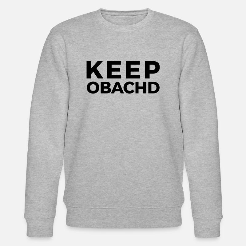 Keep Obachd - Stanley/Stella Unisex Bio-Sweatshirt CHANGER  - Grau meliert