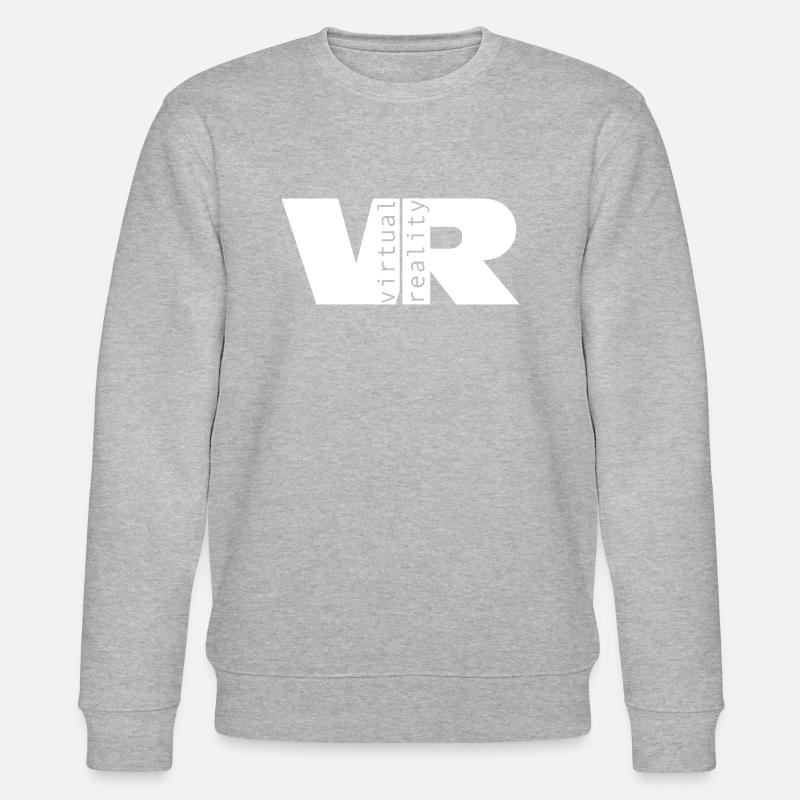 Virtual Reality - Stanley/Stella CHANGER Unisex Organic Sweatshirt - heather grey