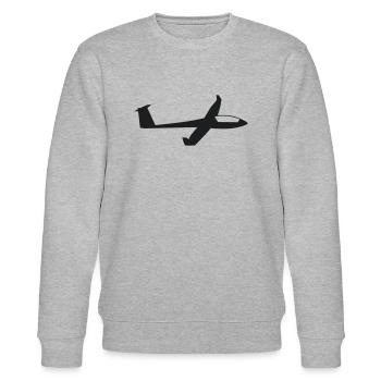 LS4 - Stanley/Stella Unisex Bio-Sweatshirt CHANGER  - Grau meliert - Vorne - Nik (191cm) & Marisol (170cm)