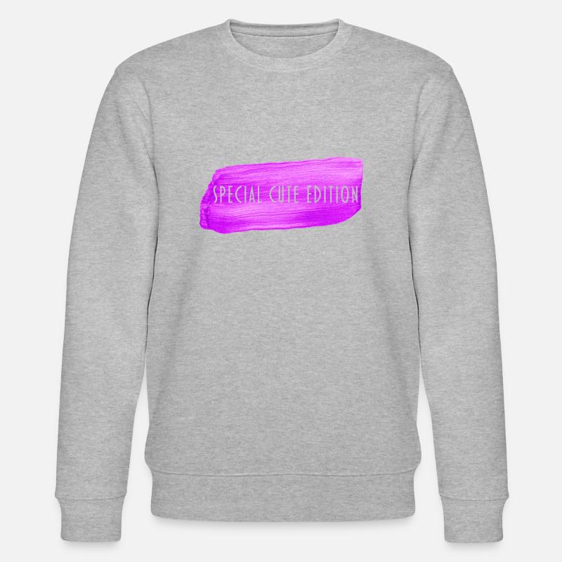 Édition spéciale mignonne - Sweat bio CHANGER Stanley/Stella Unisexe - gris chiné