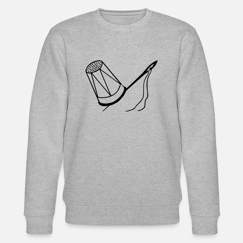 Nähzeug - Stanley/Stella Unisex Bio-Sweatshirt CHANGER  - Grau meliert
