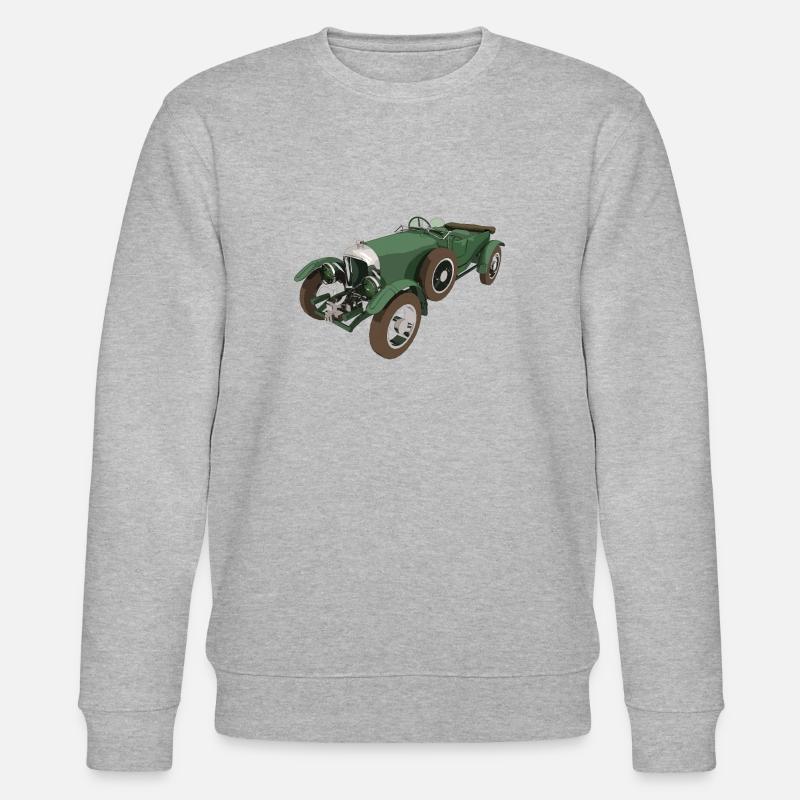 Schöner Oldtimer, Auto, KFZ - Stanley/Stella Unisex Bio-Sweatshirt CHANGER  - Grau meliert