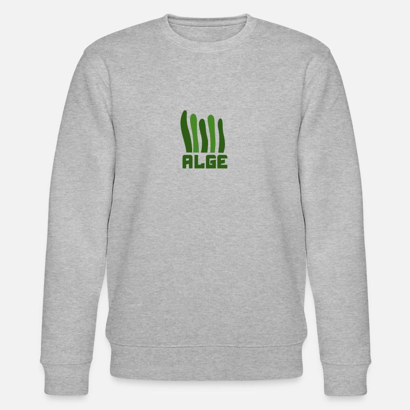 Algae Algae Algae - Stanley/Stella CHANGER Unisex Organic Sweatshirt - heather grey