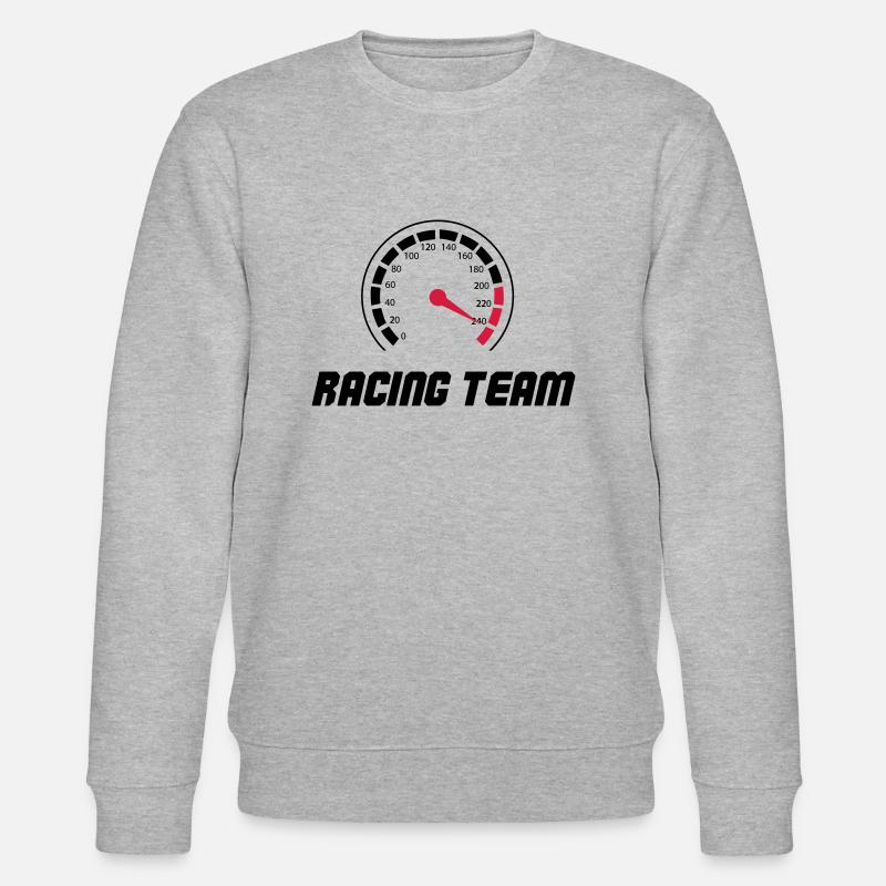 tacho racing team - Stanley/Stella Unisex Bio-Sweatshirt CHANGER  - Grau meliert