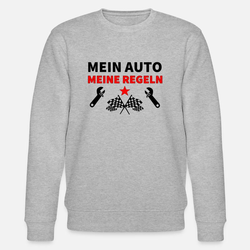 Auto - Stanley/Stella Unisex Bio-Sweatshirt CHANGER  - Grau meliert