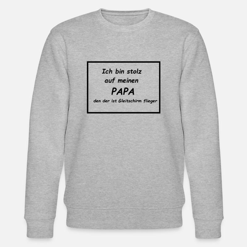 gleitschirm 7 test - Stanley/Stella Unisex Bio-Sweatshirt CHANGER  - Grau meliert