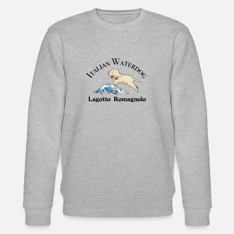Waterdog1 3 - Stanley/Stella Unisex Bio-Sweatshirt CHANGER  - Grau meliert