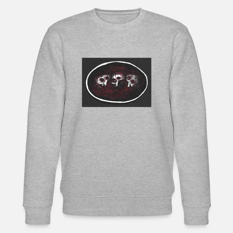 Macbeth Hexen - Stanley/Stella Unisex Bio-Sweatshirt CHANGER  - Grau meliert