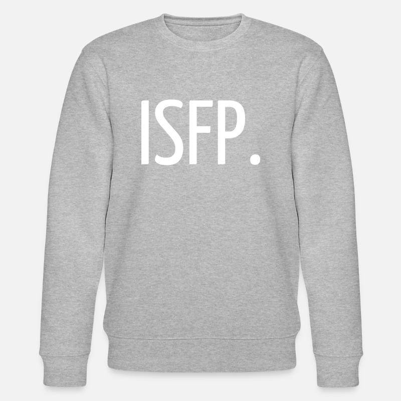 ISFP. - Stanley/Stella Unisex Bio-Sweatshirt CHANGER  - Grau meliert