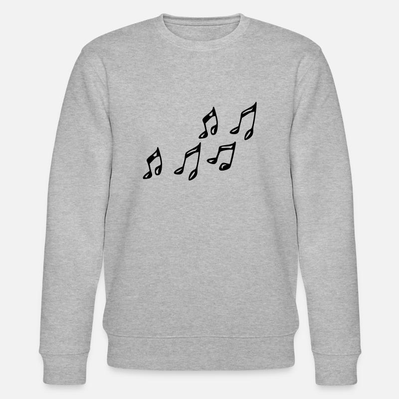 Noten - Stanley/Stella Unisex Bio-Sweatshirt CHANGER  - Grau meliert