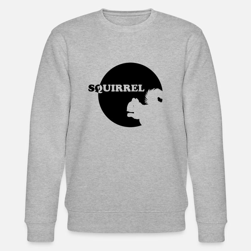 Squirrel Eichhörnchen - Stanley/Stella CHANGER Unisex Organic Sweatshirt - heather grey