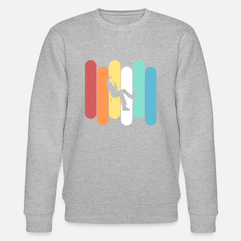 Montée - Sweat bio CHANGER Stanley/Stella Unisexe - gris chiné