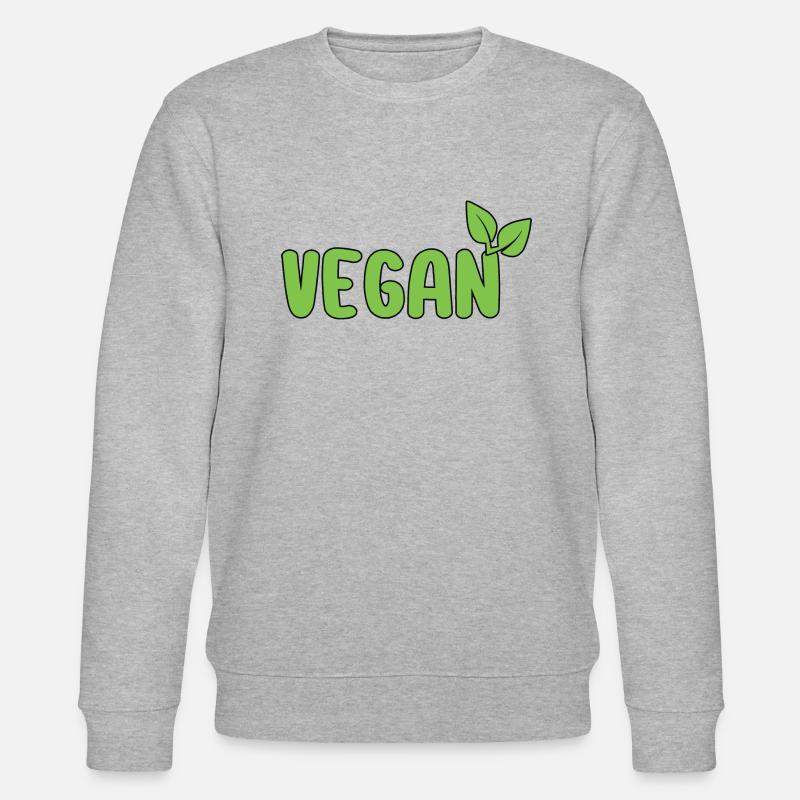 Vegan - Stanley/Stella Unisex Bio-Sweatshirt CHANGER  - Grau meliert