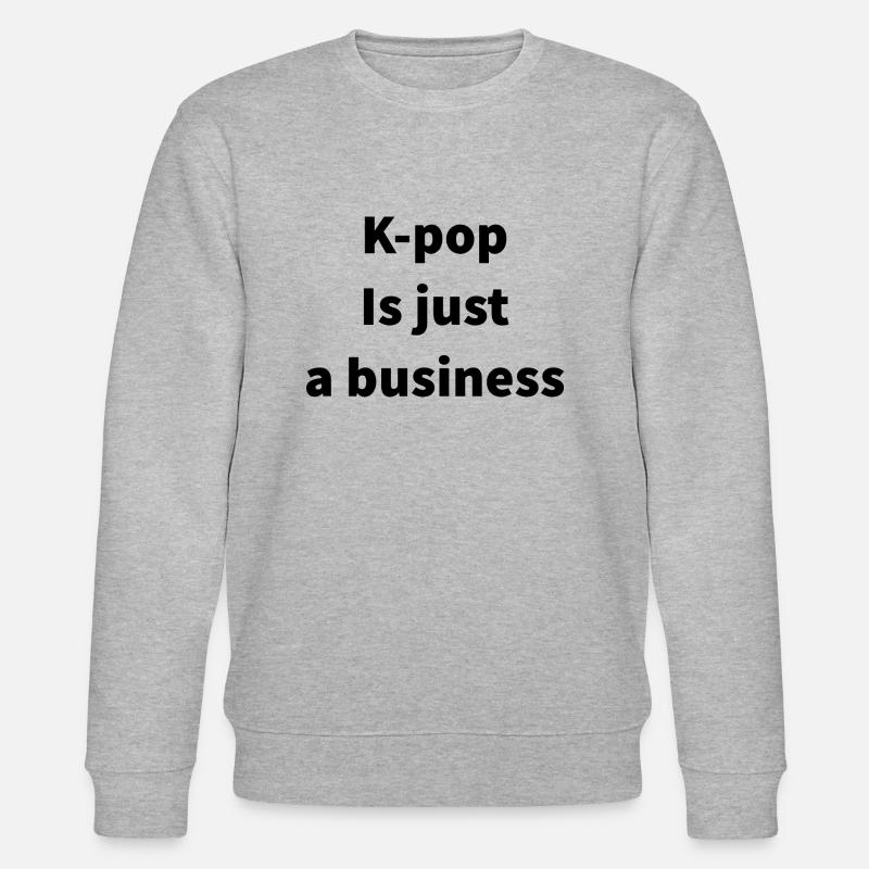 Koreanisch - Stanley/Stella Unisex Bio-Sweatshirt CHANGER  - Grau meliert