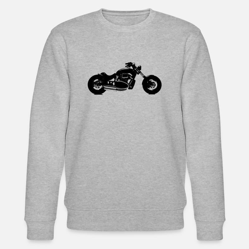 Hubschrauber - Stanley/Stella Unisex Bio-Sweatshirt CHANGER  - Grau meliert