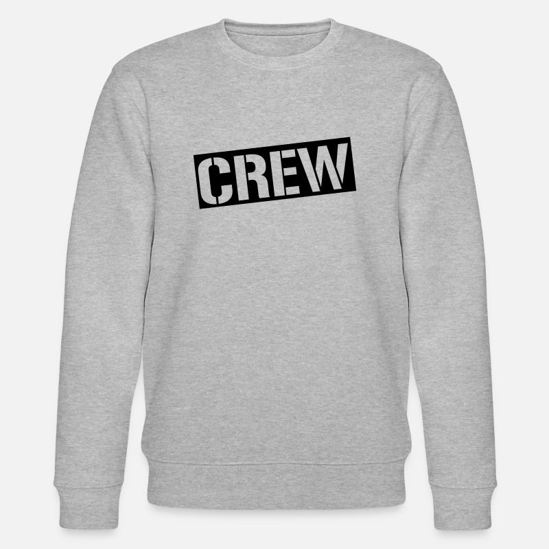 crew - Stanley/Stella Unisex Bio-Sweatshirt CHANGER  - Grau meliert