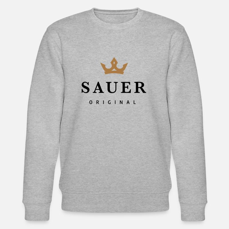Sauer - Stanley/Stella Unisex Bio-Sweatshirt CHANGER  - Grau meliert