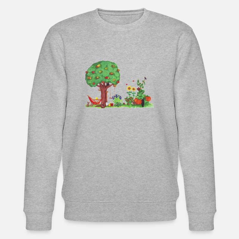 Garten - Stanley/Stella Unisex Bio-Sweatshirt CHANGER  - Grau meliert