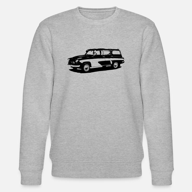 Auto Oldtimer - Stanley/Stella Unisex Bio-Sweatshirt CHANGER  - Grau meliert