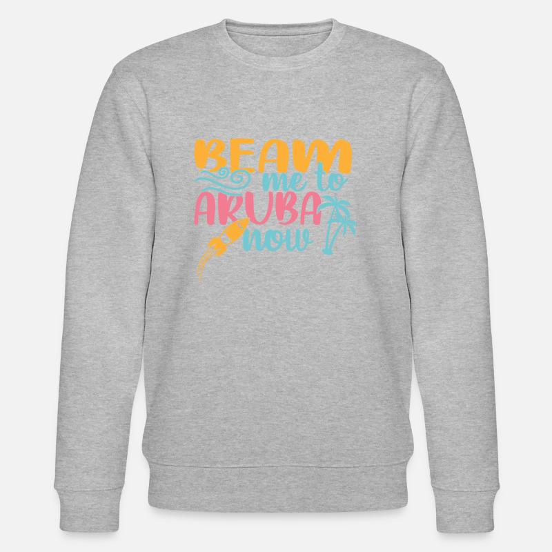 Aruba - Stanley/Stella Unisex Bio-Sweatshirt CHANGER  - Grau meliert