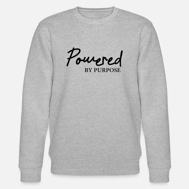 Propulsé par l’objectif - Sweat bio CHANGER Stanley/Stella Unisexe - gris chiné