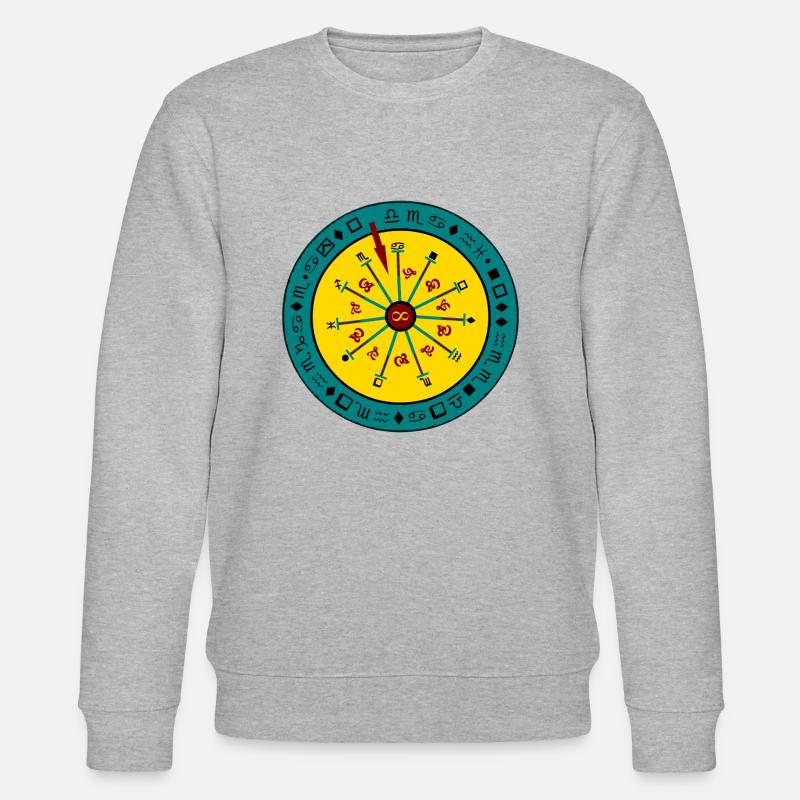 Symbole de l’infini - Sweat bio CHANGER Stanley/Stella Unisexe - gris chiné