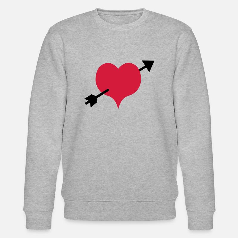 arrow - Stanley/Stella Unisex Bio-Sweatshirt CHANGER  - Grau meliert