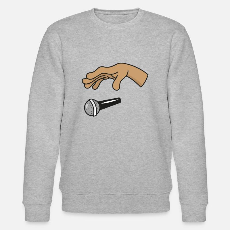 Mic Drop - Sweat bio CHANGER Stanley/Stella Unisexe - gris chiné