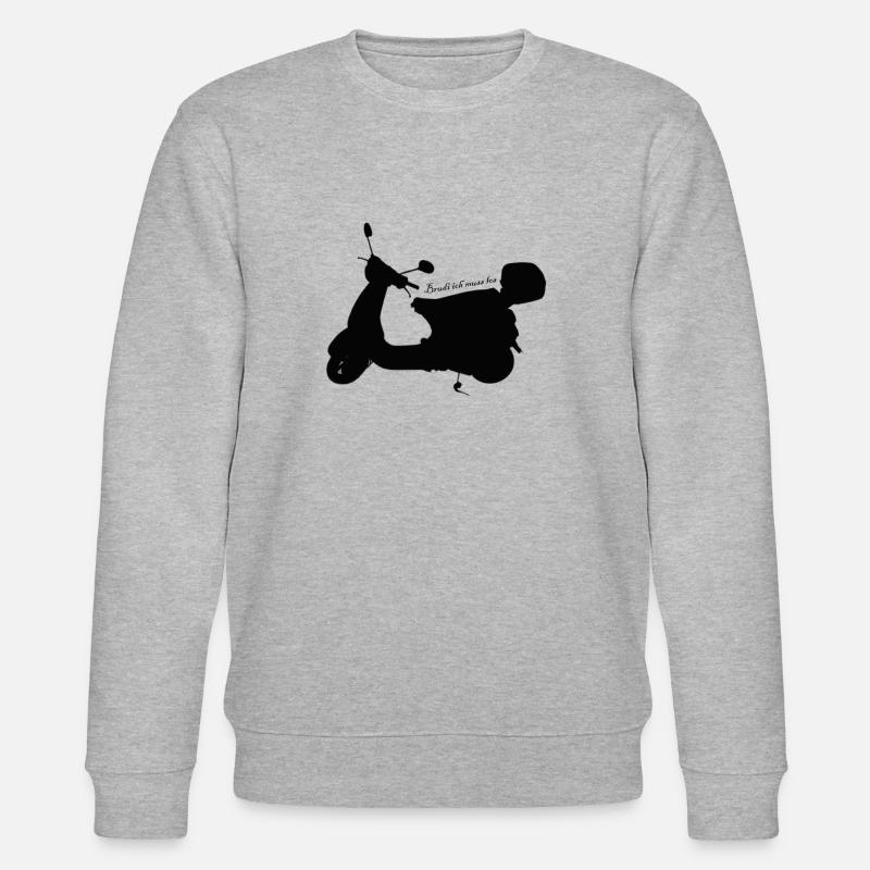 Roller Urlaub - Stanley/Stella Unisex Bio-Sweatshirt CHANGER  - Grau meliert
