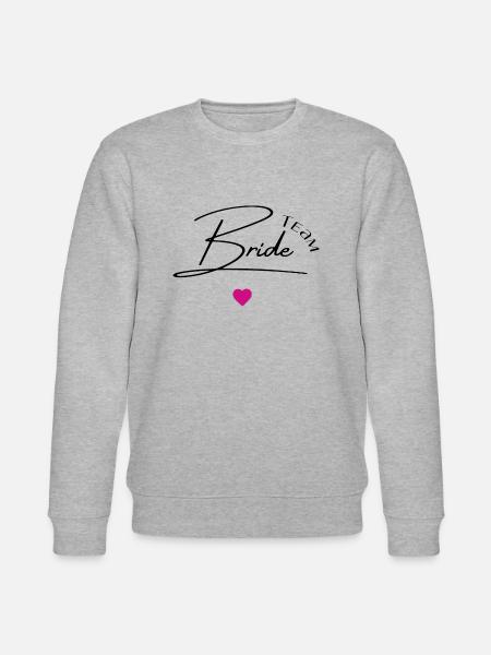 Team bride - Stanley/Stella CHANGER Unisex Organic Sweatshirt - heather grey