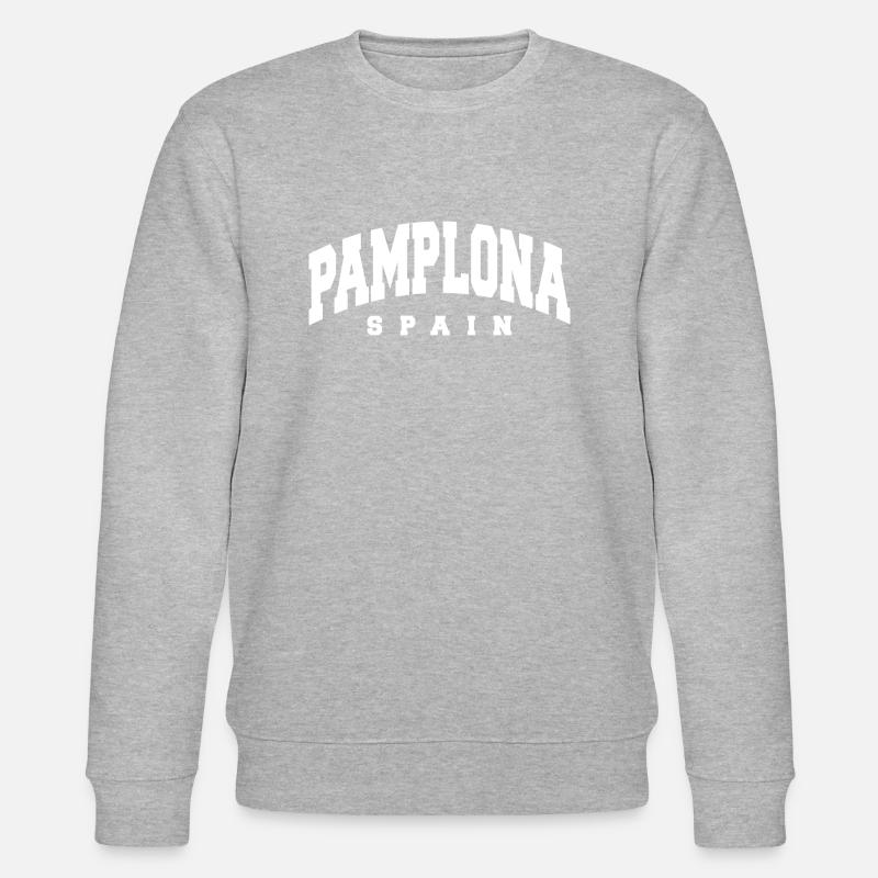 Pampelune - Sweat bio CHANGER Stanley/Stella Unisexe - gris chiné