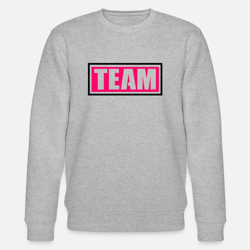 team - Stanley/Stella Unisex Bio-Sweatshirt CHANGER  - Grau meliert