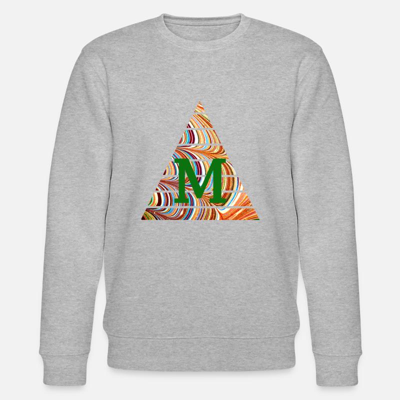 Dreieck E 56 m - Stanley/Stella CHANGER Unisex Organic Sweatshirt - heather grey
