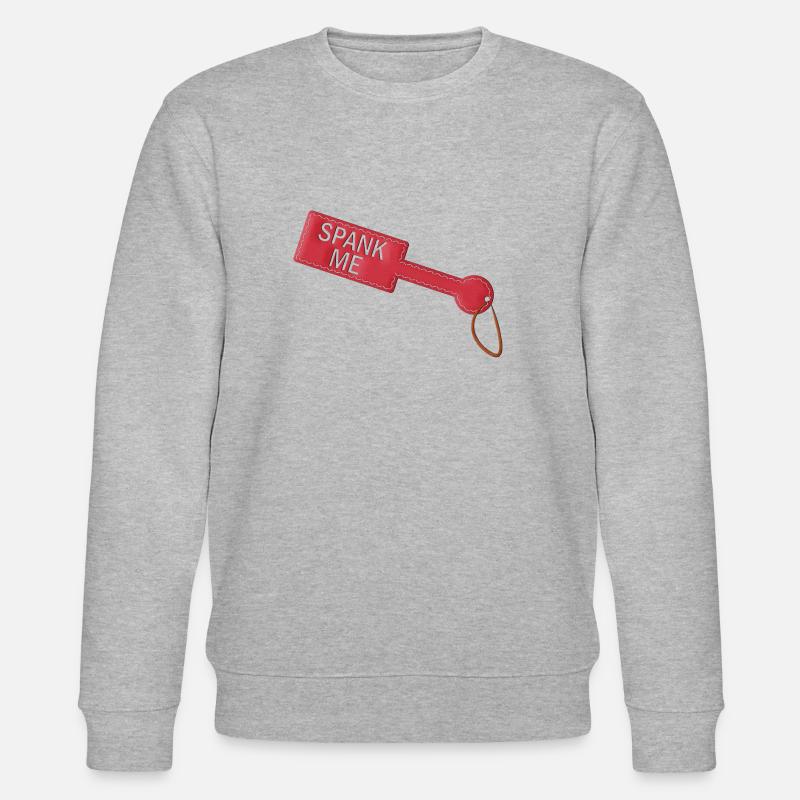Spank Me Paddle - Stanley/Stella Unisex Bio-Sweatshirt CHANGER  - Grau meliert