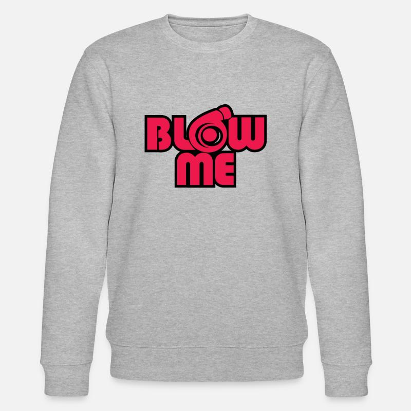 Souffle moi - Sweat bio CHANGER Stanley/Stella Unisexe - gris chiné