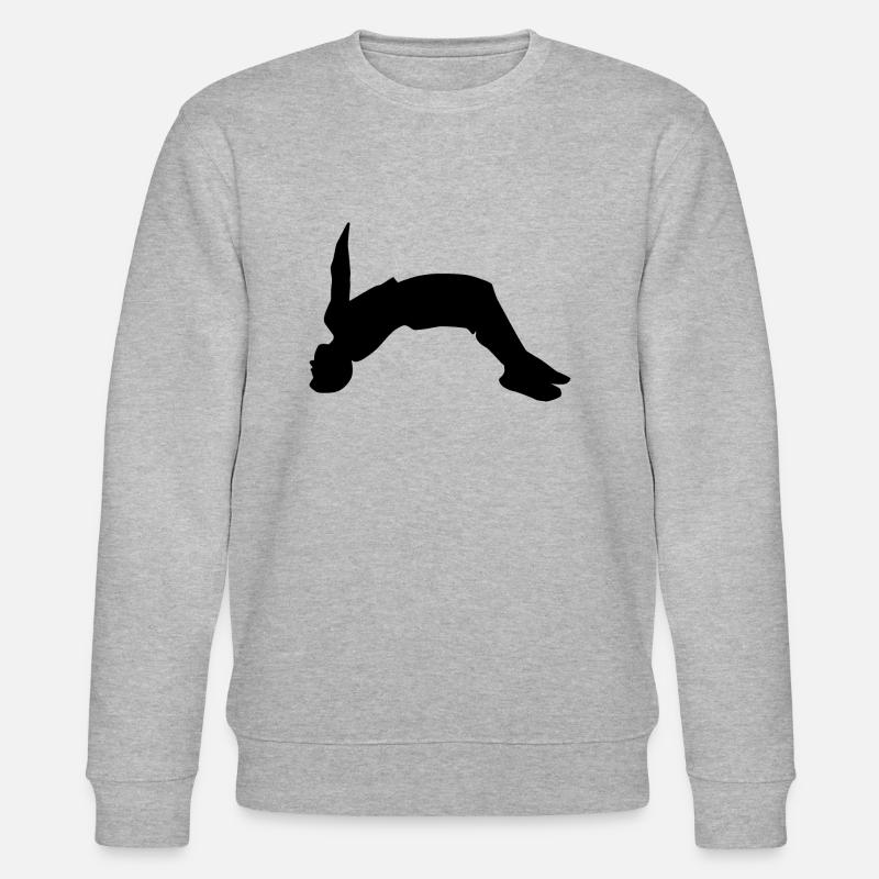 Backflip - Stanley/Stella Unisex Bio-Sweatshirt CHANGER  - Grau meliert