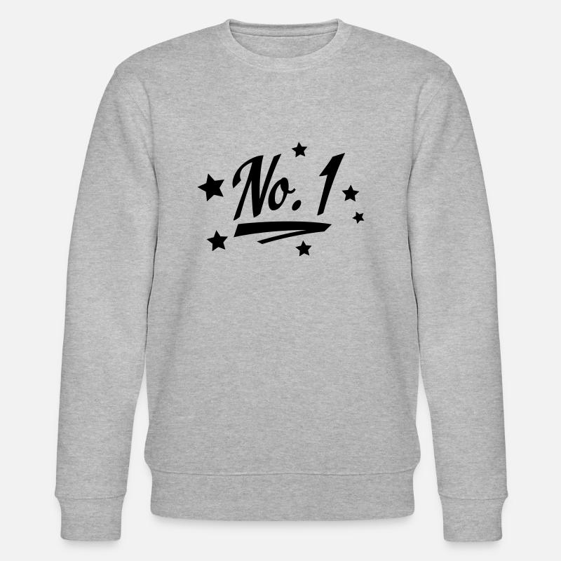 Nummer 1 - Stanley/Stella Unisex Bio-Sweatshirt CHANGER  - Grau meliert