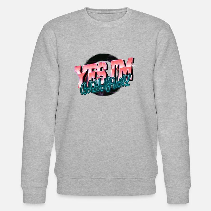 Cool Analyst Awesome Computer Science - Stanley/Stella CHANGER Unisex Organic Sweatshirt - heather grey