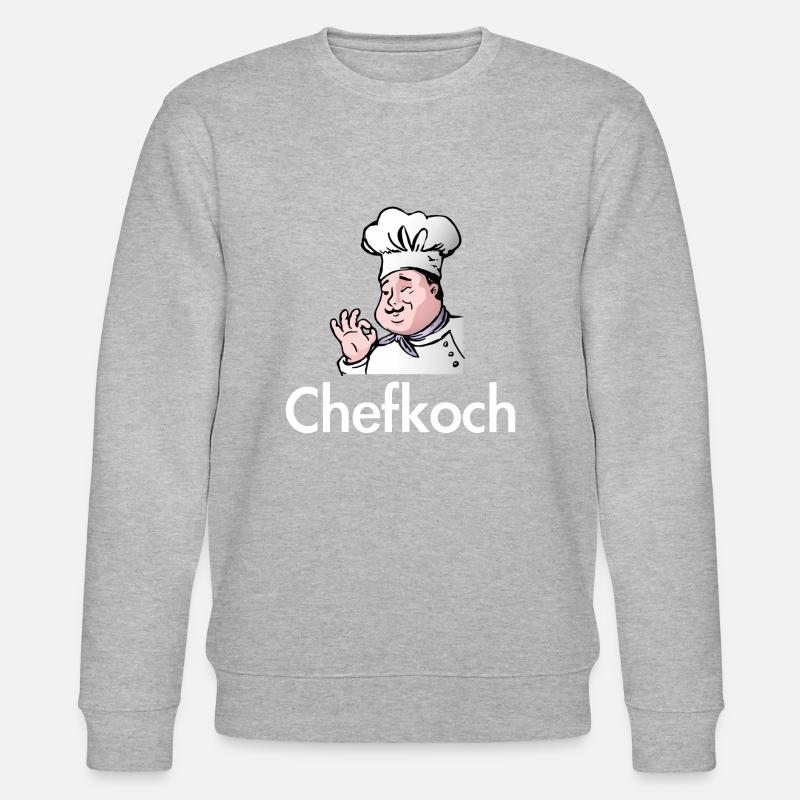 Chefkoch - Stanley/Stella Unisex Bio-Sweatshirt CHANGER  - Grau meliert