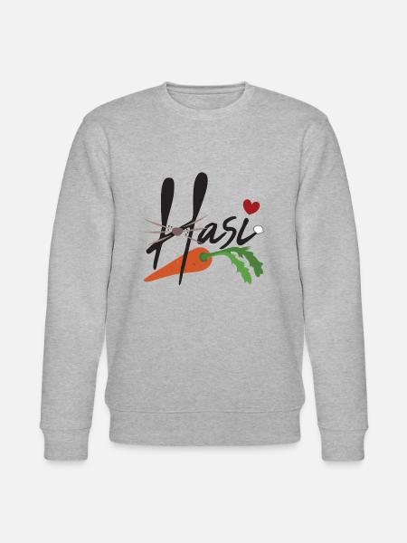 Hasi - Stanley/Stella Unisex Bio-Sweatshirt CHANGER - Grau meliert