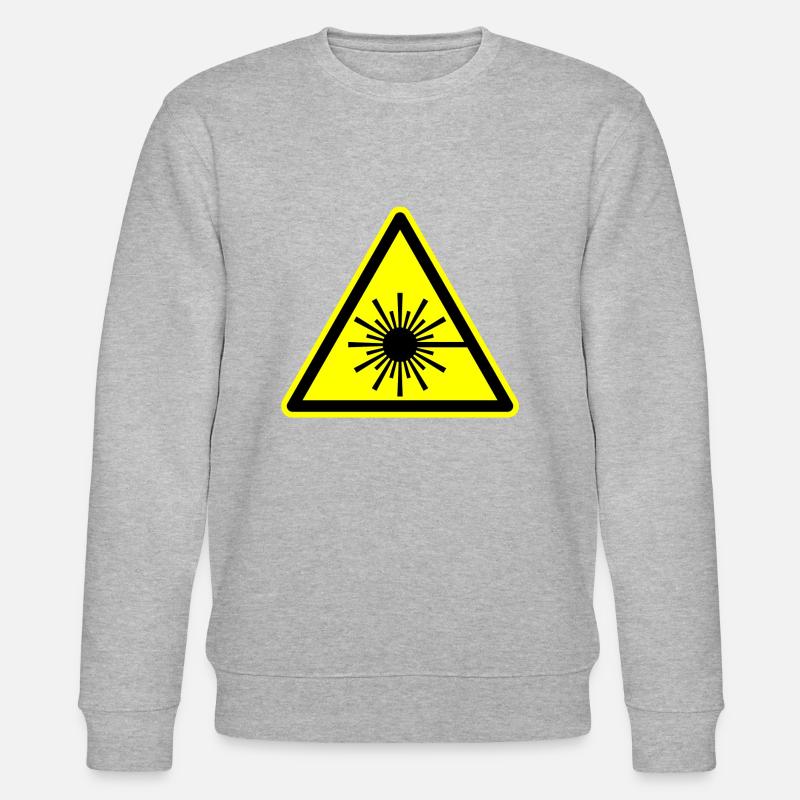 Laser - Stanley/Stella Unisex Bio-Sweatshirt CHANGER  - Grau meliert