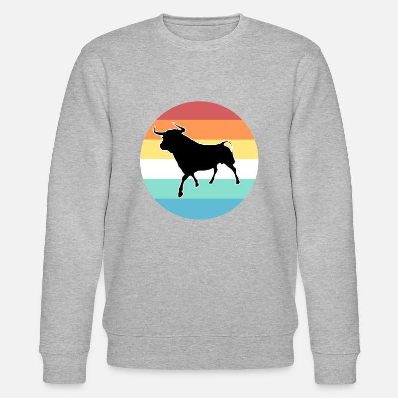 Taureau - Sweat bio CHANGER Stanley/Stella Unisexe - gris chiné