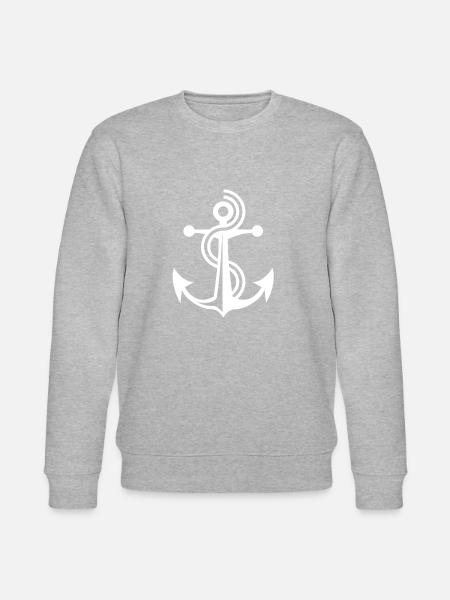 anchor - Stanley/Stella CHANGER Unisex Organic Sweatshirt - heather grey