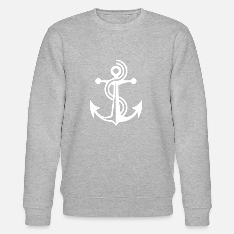 ancre - Sweat bio CHANGER Stanley/Stella Unisexe - gris chiné