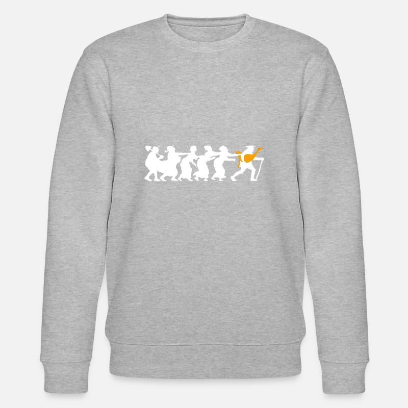 Die Goldene Gans - Stanley/Stella Unisex Bio-Sweatshirt CHANGER  - Grau meliert