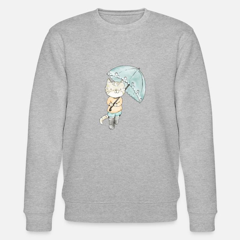 chat - Sweat bio CHANGER Stanley/Stella Unisexe - gris chiné