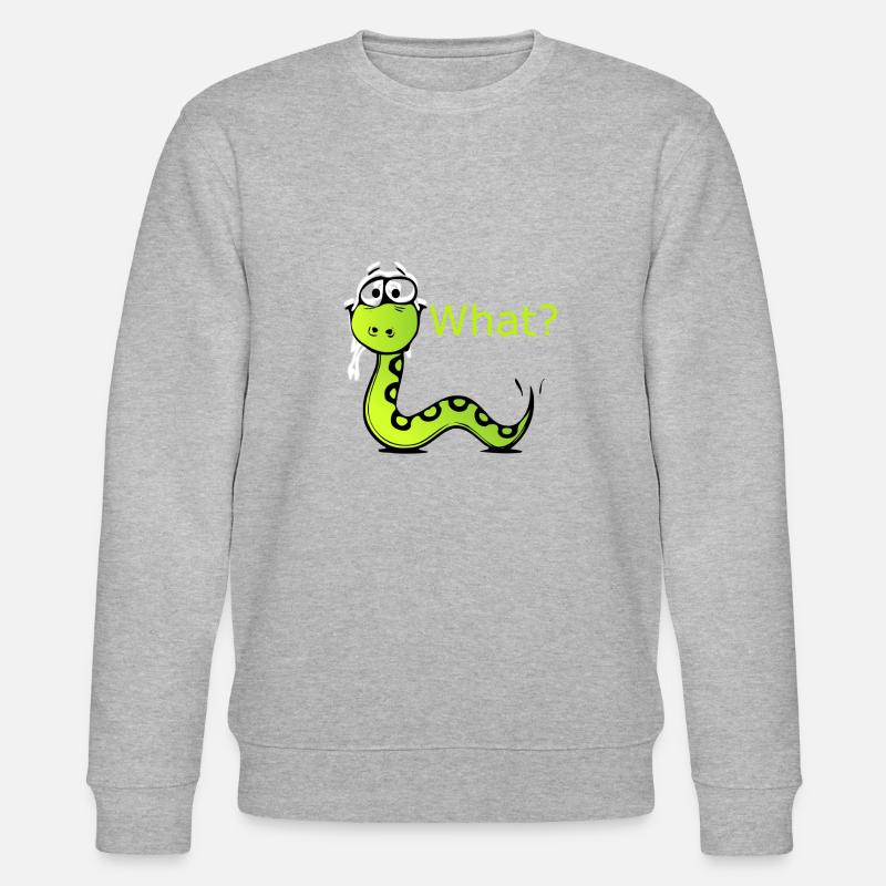 serpent - Sweat bio CHANGER Stanley/Stella Unisexe - gris chiné