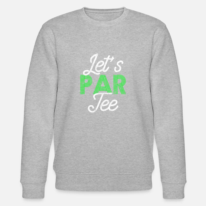 Golf spruch golfen - Stanley/Stella Unisex Bio-Sweatshirt CHANGER  - Grau meliert